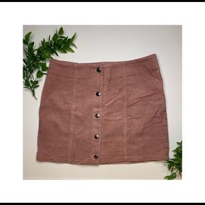 Corduroy Skirt
